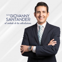 R. Giovanny Santander Becerra, Ortopedista Puebla
