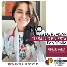 Paulina Guevara López, Nefrólogo Puebla