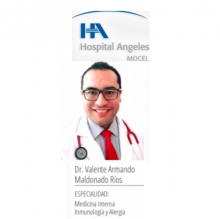 Valente Armando Maldonado Ríos, Alergólogo Miguel Hidalgo