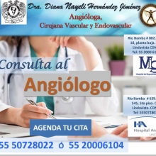 Diana Nayeli Hernández Jiménez, Angiólogo Ciudad de México