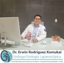 Erwin Rodríguez Komukai, Urólogo Tuxtla Gutierrez