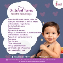 Israel Torres Coria, Pediatra Metepec