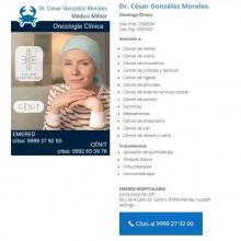 César González Morales, Oncólogo médico Mérida