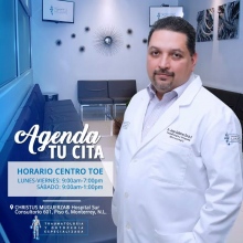 Jorge Gutiérrez de la O, Ortopedista Monterrey