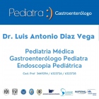Dr. Luis Antonio Díaz Vega