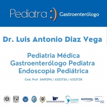 Luis Antonio Díaz Vega, Pediatra Xalapa