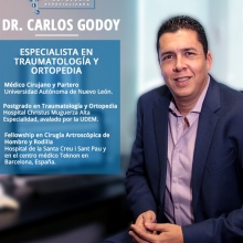 Carlos Godoy Salinas, Ortopedista Monterrey