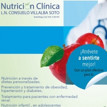 Consuelo Villalba Soto, Nutriólogo clínico Gustavo A Madero