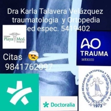 Karla Talavera Velazquez, Ortopedista Solidaridad