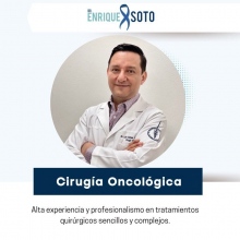 Luis Enrique Soto Ortega, Cirujano oncólogo Ciudad de México