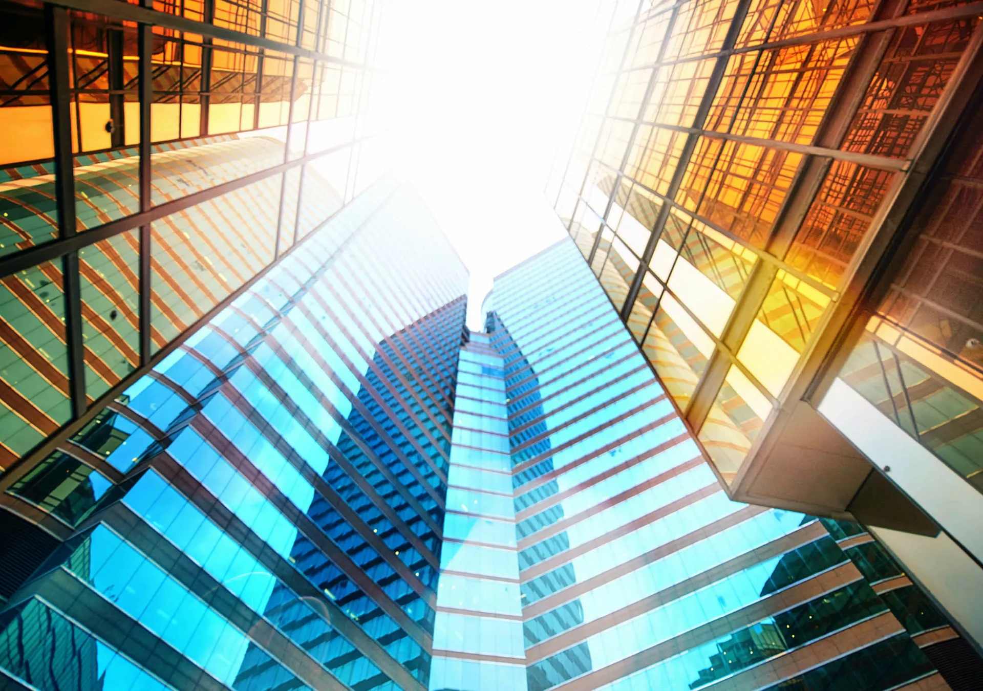 Architecture details Modern Building Glass facade Exterior