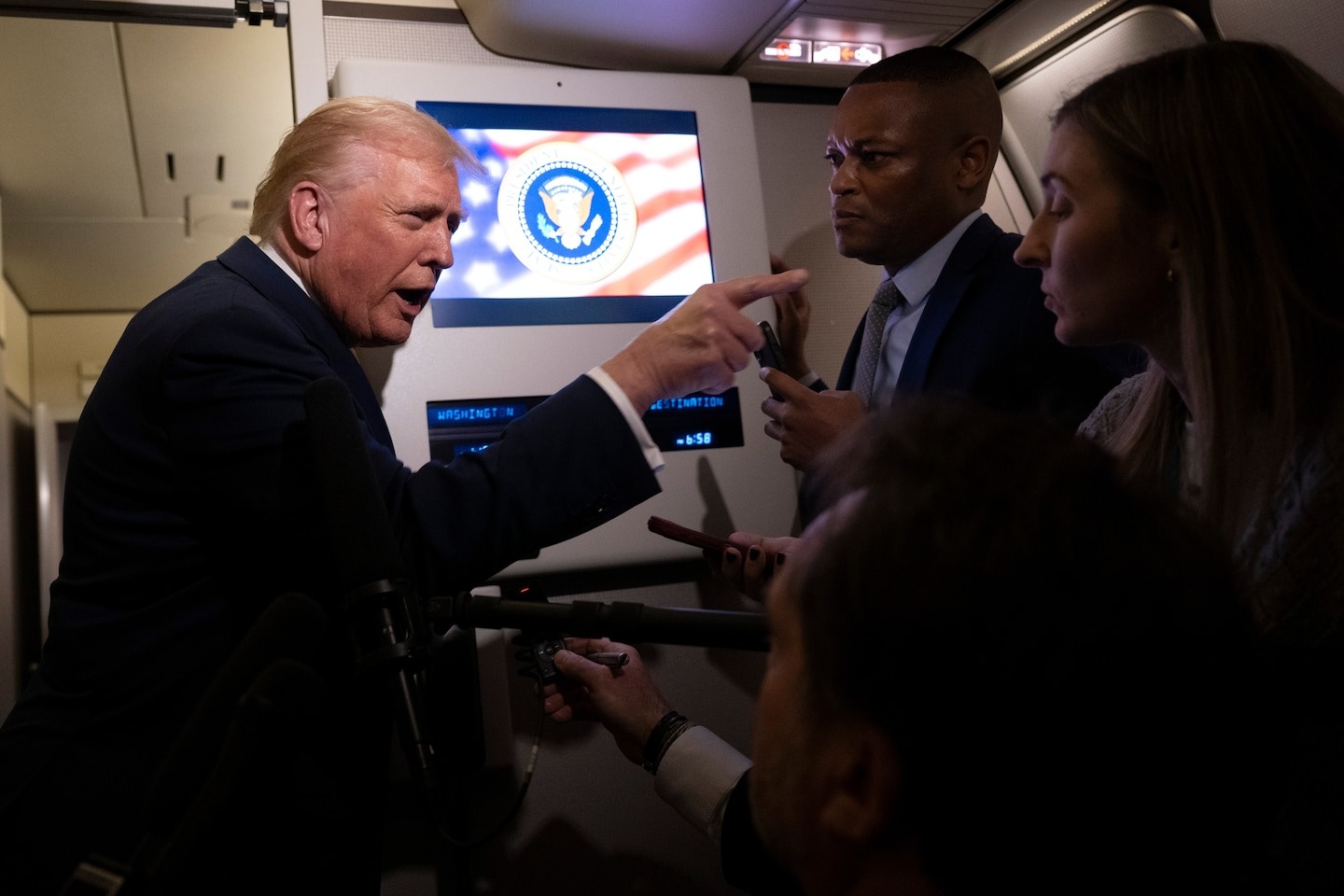 White House defends Trump calling female reporter ‘Piggy’