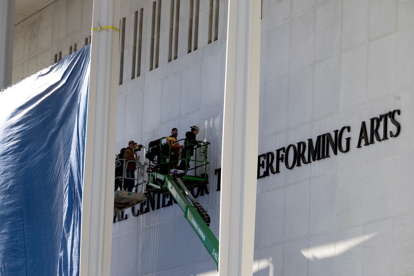 Lawmaker sues to stop Trump from adding name to Kennedy Center