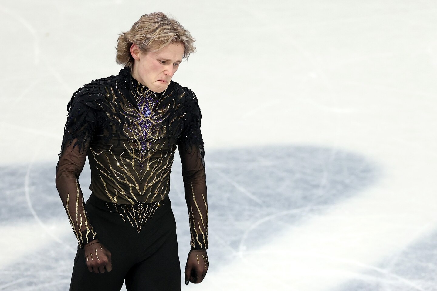 In Olympic shocker, Ilia Malinin finishes eighth in men’s figure skating