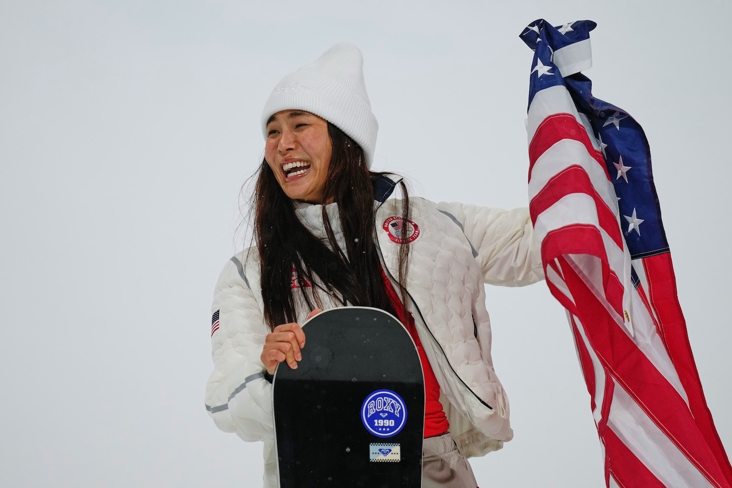 Chloe Kim, with perspective, perseverance and no regrets, wins silver