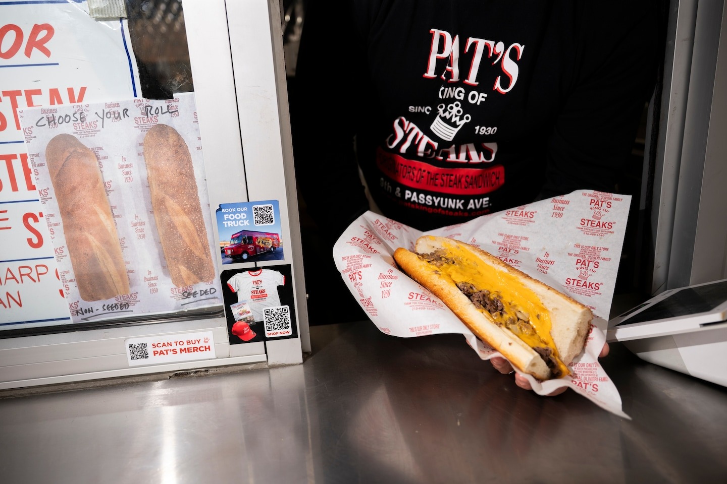 The Philly cheesesteak is his family legacy. He dared to change the recipe ...