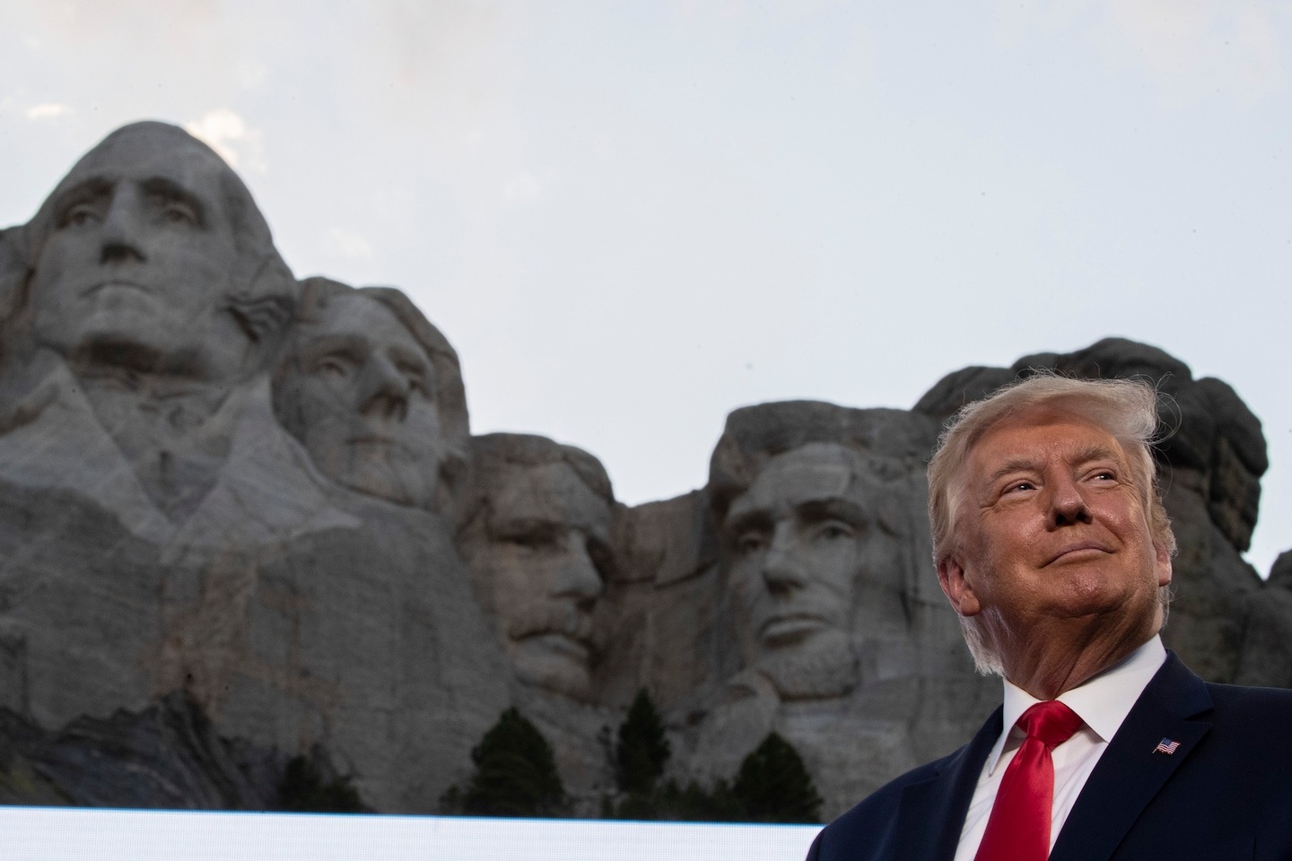 Trump returns to Mount Rushmore after years of hinting he belongs there
