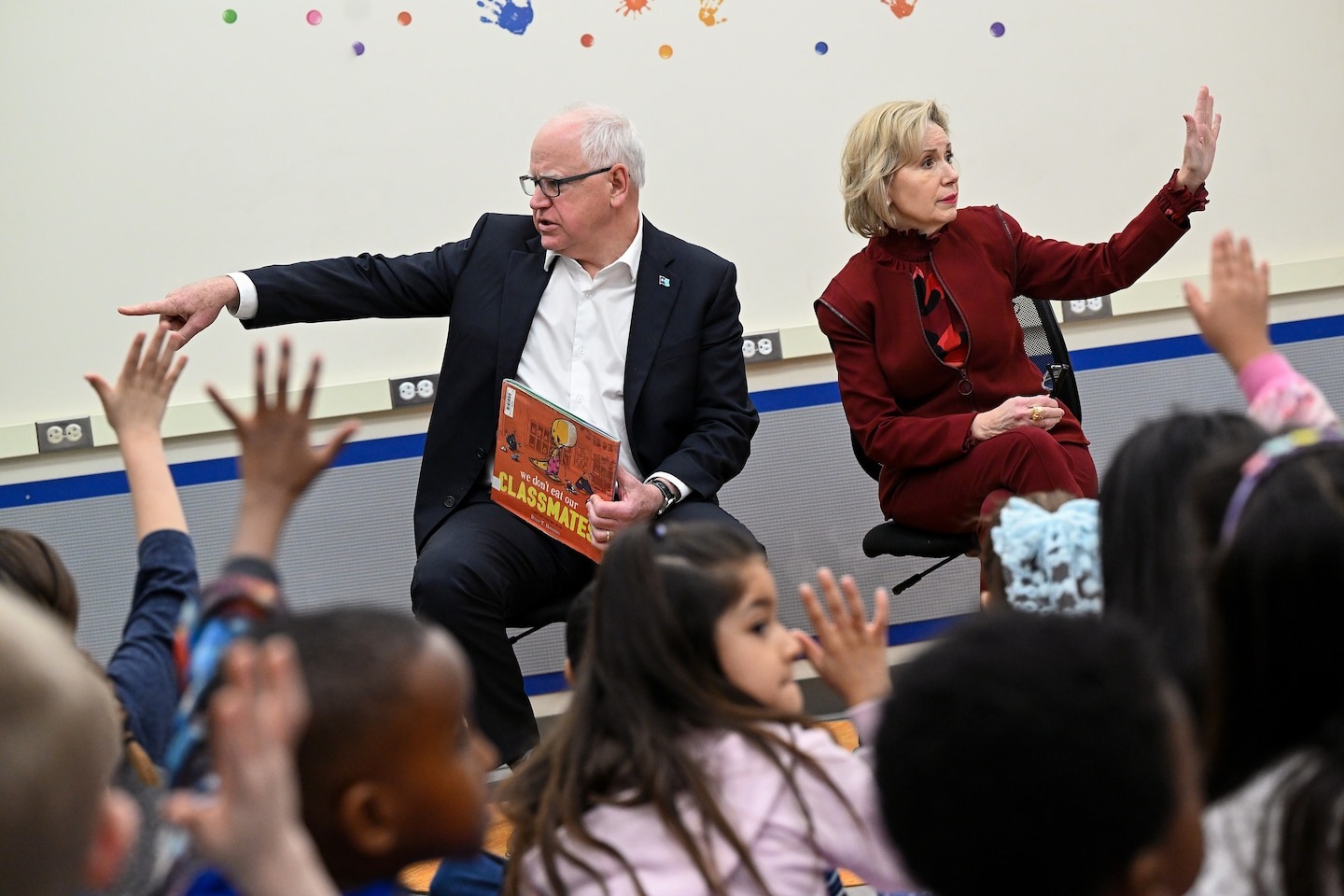Tim Walz is keeping silent on Minnesota primary. Gwen Walz is not.