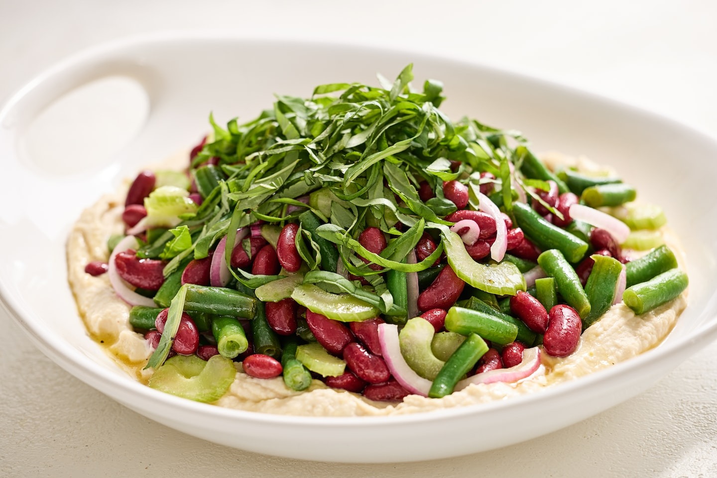 Column | A layered approach puts a modern spin on three-bean salad
