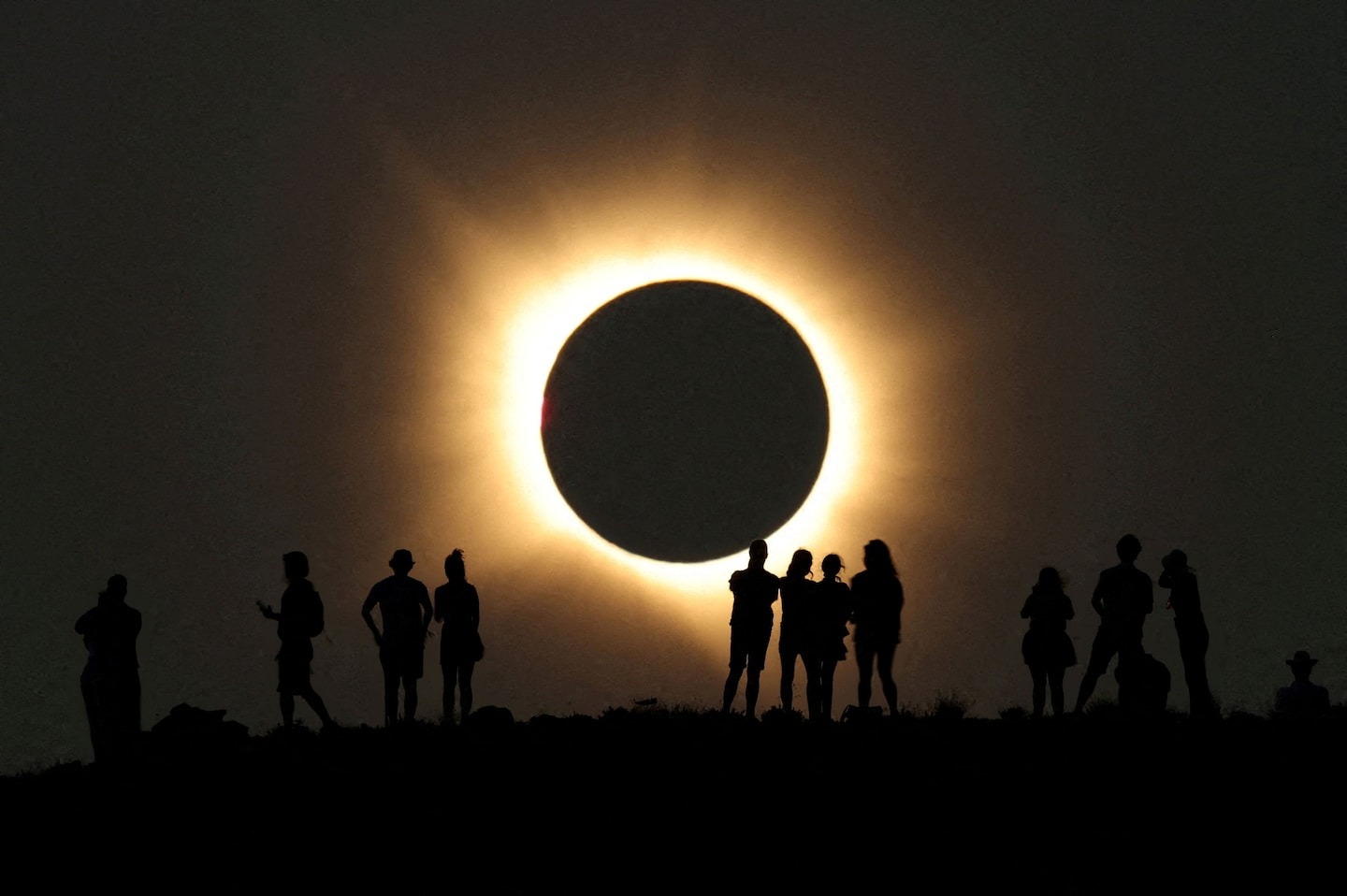 Column | The first moments of the eclipse were uneventful ...