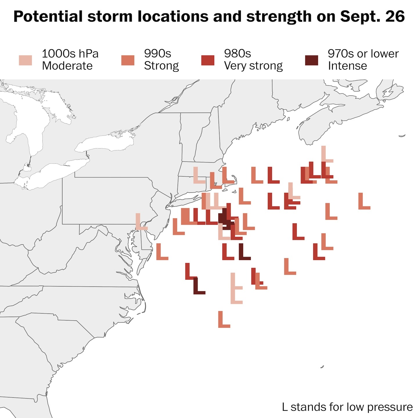 Seltener September-Nor'easter könnte Regen, Wind und Wellen an die ...