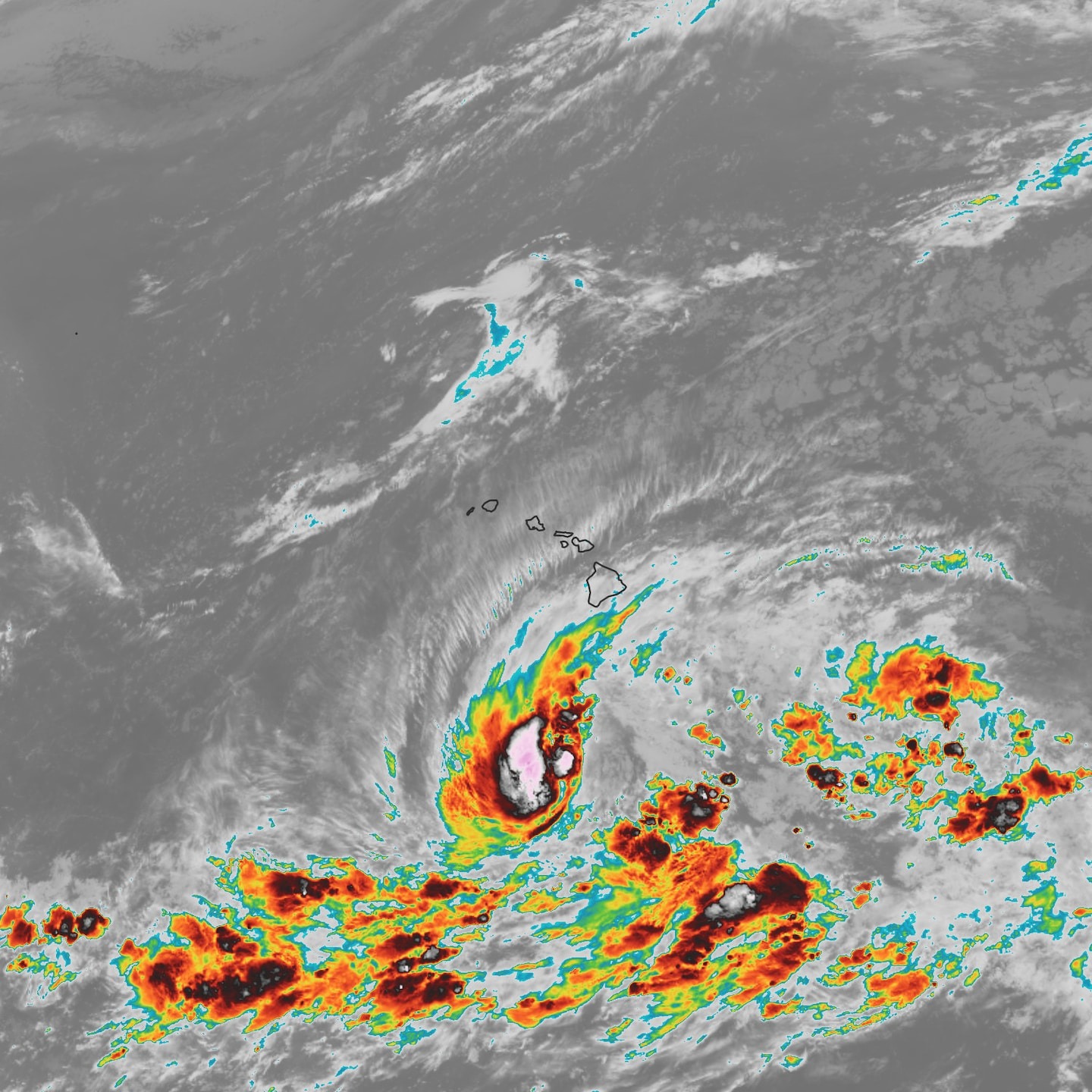 Hawaii braces as Tropical Storm Nolo forms nearby