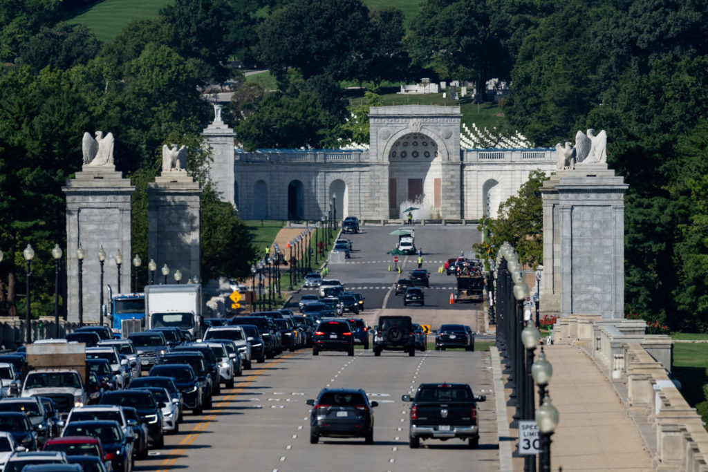 Trump's memorial arch faces a new lawsuit from Arlington County, Virginia