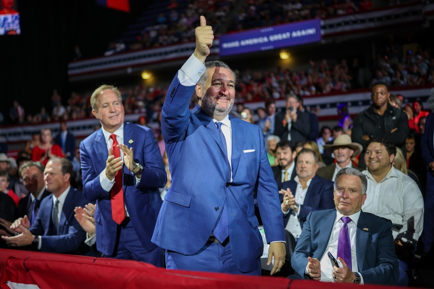 In Texas Senate race, Ted Cruz tries to push Ken Paxton across the finish ...