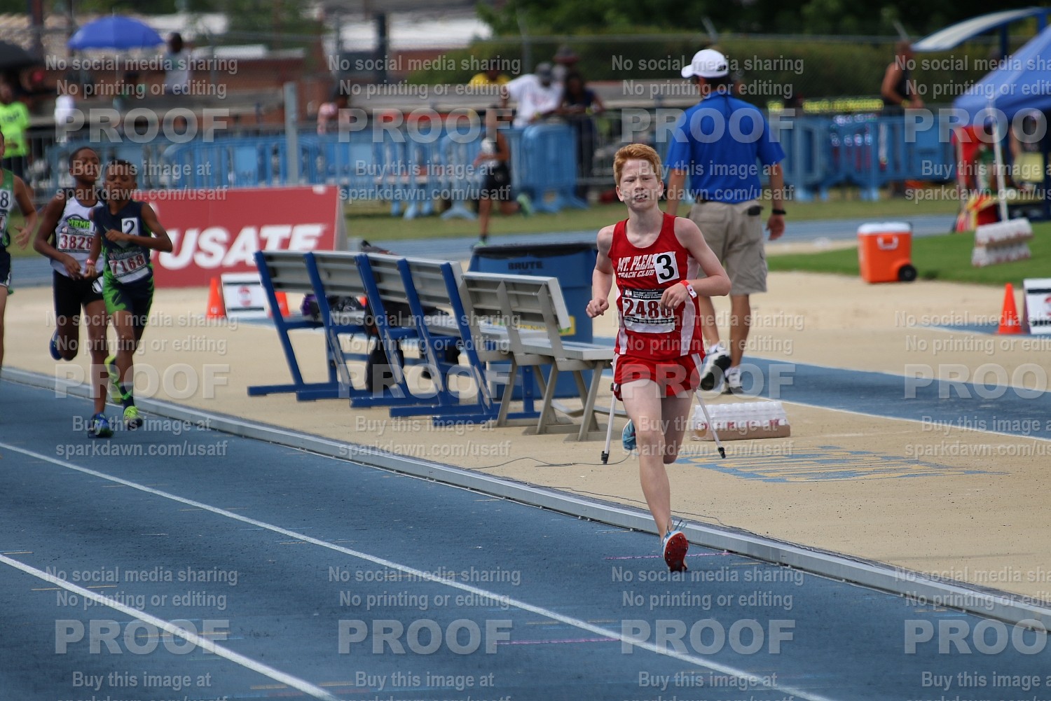 1500m Final 1112 Boys USATF Hershey National Junior Olympic Track