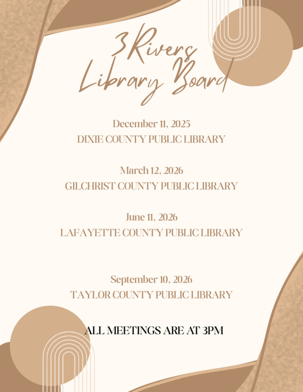 image of Three Rivers fiscal year 2026 board meeting schedule