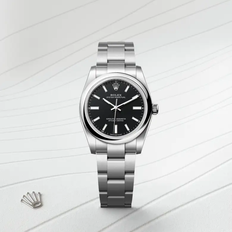 Rolex Oyster Perpetual in Oystersteel, M124200-0010 - Nash Jewellers