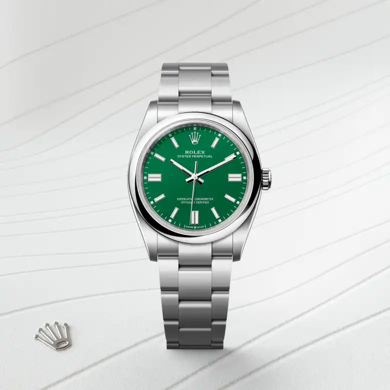 Rolex Oyster Perpetual in Oystersteel, M126000-0005 - Rolex Boutique San Jose