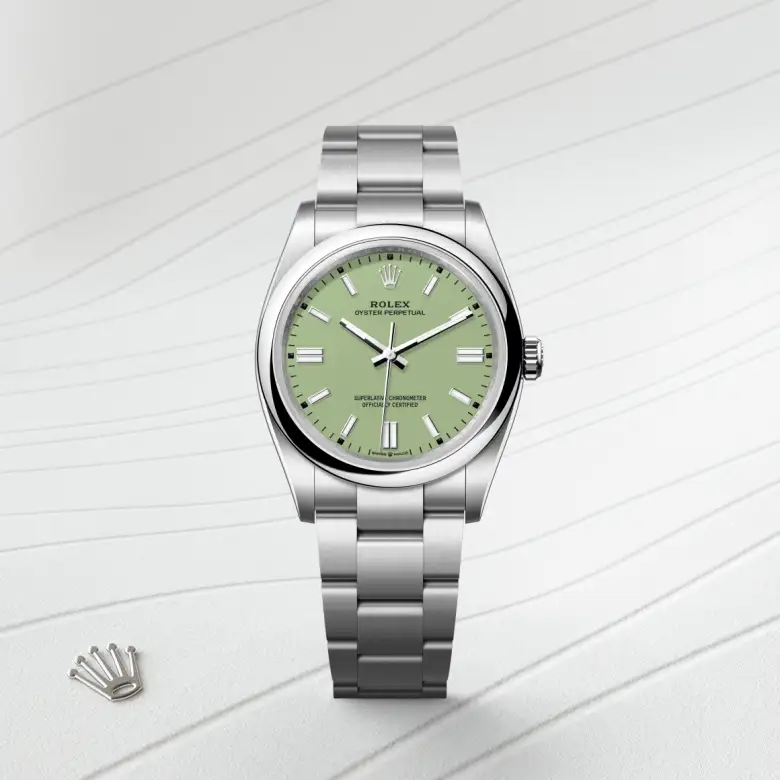 Rolex Oyster Perpetual in Oystersteel, M126000-0011 - Rolex Boutique San Jose