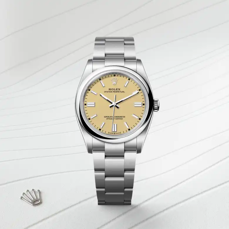 Rolex Oyster Perpetual in Oystersteel, M126000-0012 - J. Vair Jewellers
