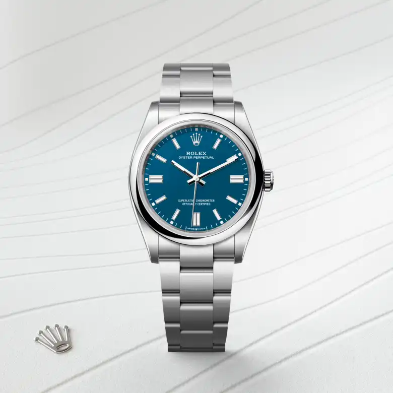 Rolex Oyster Perpetual in Oystersteel, M126000-0015 - Rolex Boutique San Jose