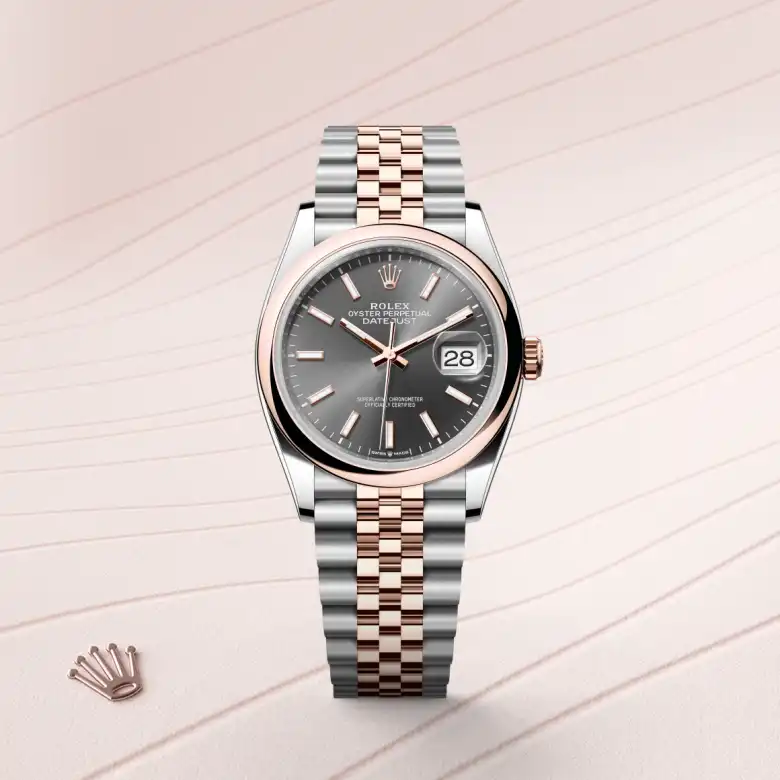 Rolex Datejust in Everose Rolesor - combination of Oystersteel and Everose gold, M126201-0013 - Build