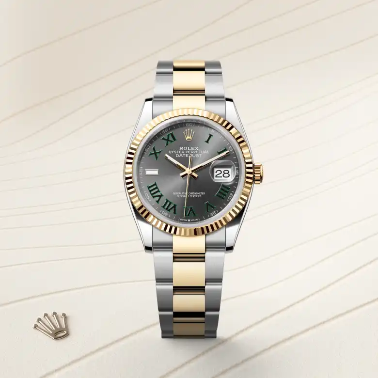 Rolex Datejust in Yellow Rolesor - combination of Oystersteel and yellow gold, M126233-0036 - Nash Jewellers