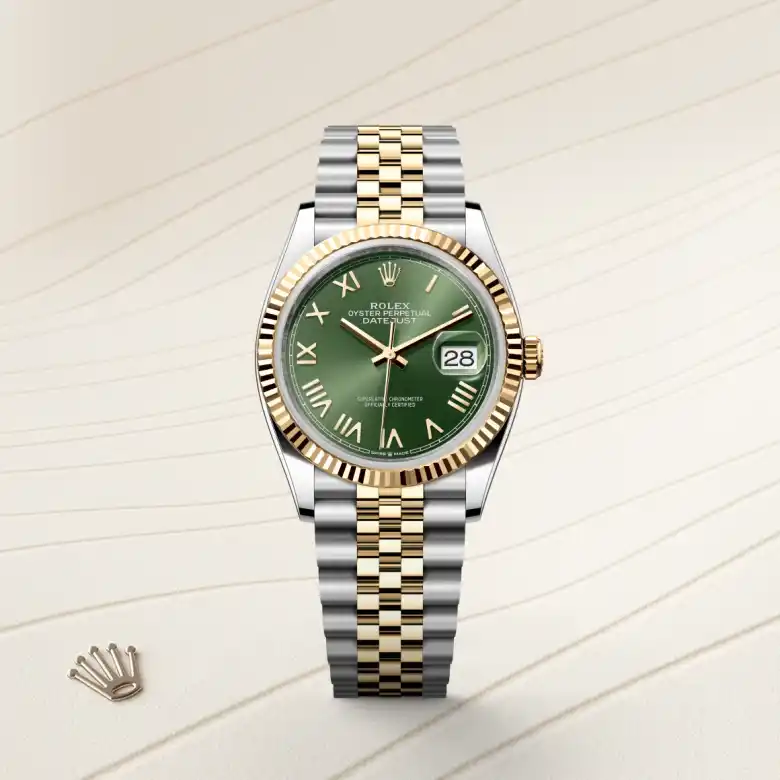 Rolex Datejust in Yellow Rolesor - combination of Oystersteel and yellow gold, M126233-0053 - Joseph-Anthony