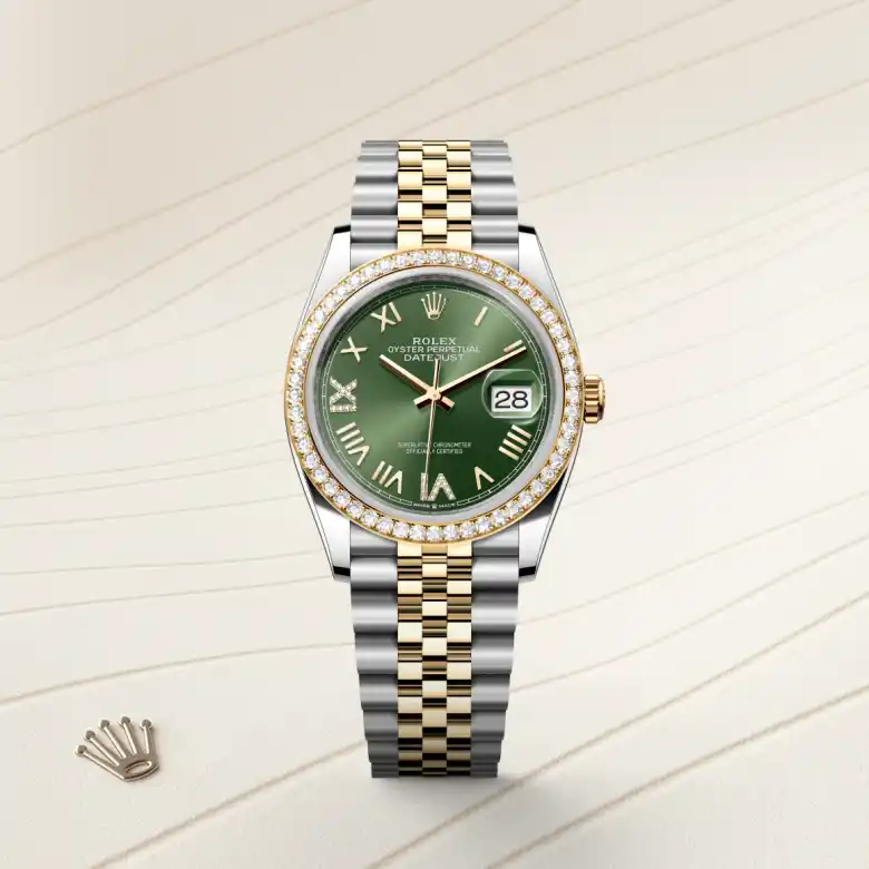Rolex Datejust in Yellow Rolesor - combination of Oystersteel and yellow gold, M126283RBR-0035 - Joseph-Anthony