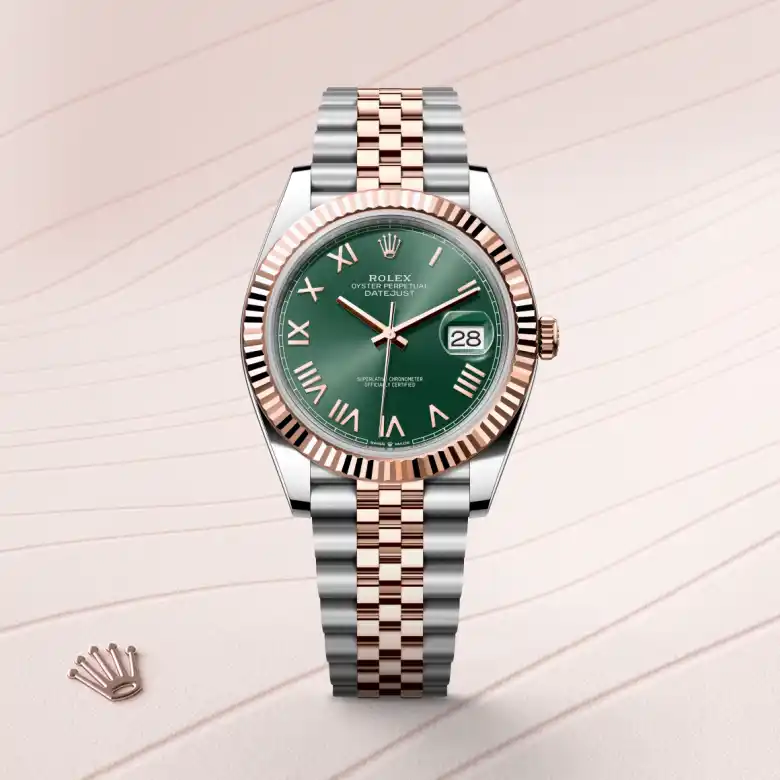 Rolex Datejust in Everose Rolesor - combination of Oystersteel and Everose gold, M126331-0022 - Joseph-Anthony