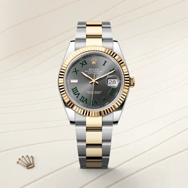 Rolex Datejust in Yellow Rolesor - combination of Oystersteel and yellow gold, M126333-0019 - James & Sons