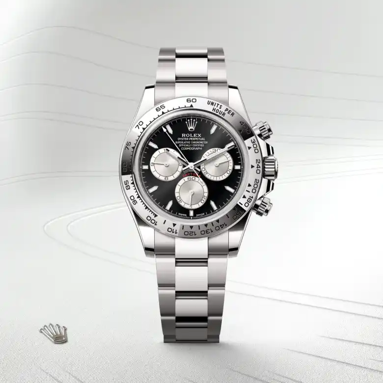 Rolex Cosmograph Daytona in 18 kt white gold, M126509-0001 - Benari Jewelers