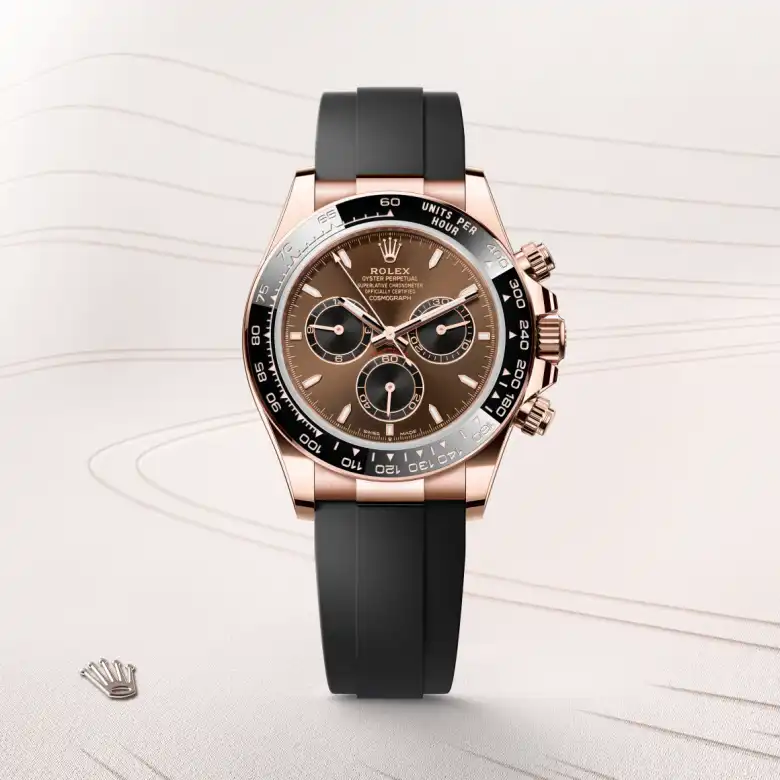 Rolex Cosmograph Daytona in 18 ct Everose gold, M126515LN-0010 - J. Vair Jewellers