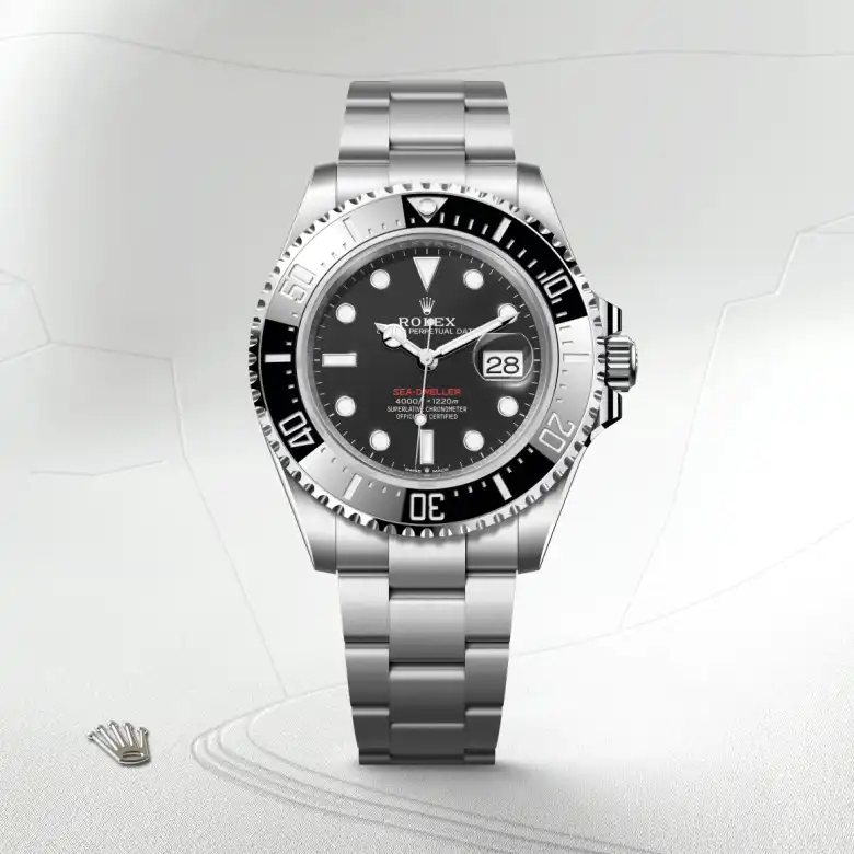 Rolex Sea-Dweller in Oystersteel, M126600-0002 - Benari Jewelers