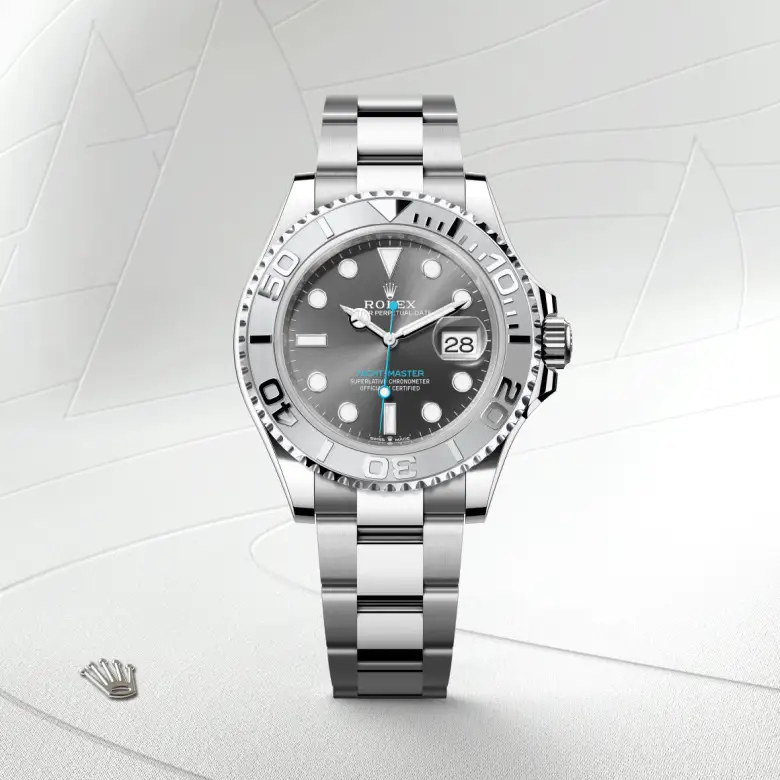 Rolex Yacht-Master in Rolesium - combination of Oystersteel and platinum, M126622-0001 - Hing Wa Lee