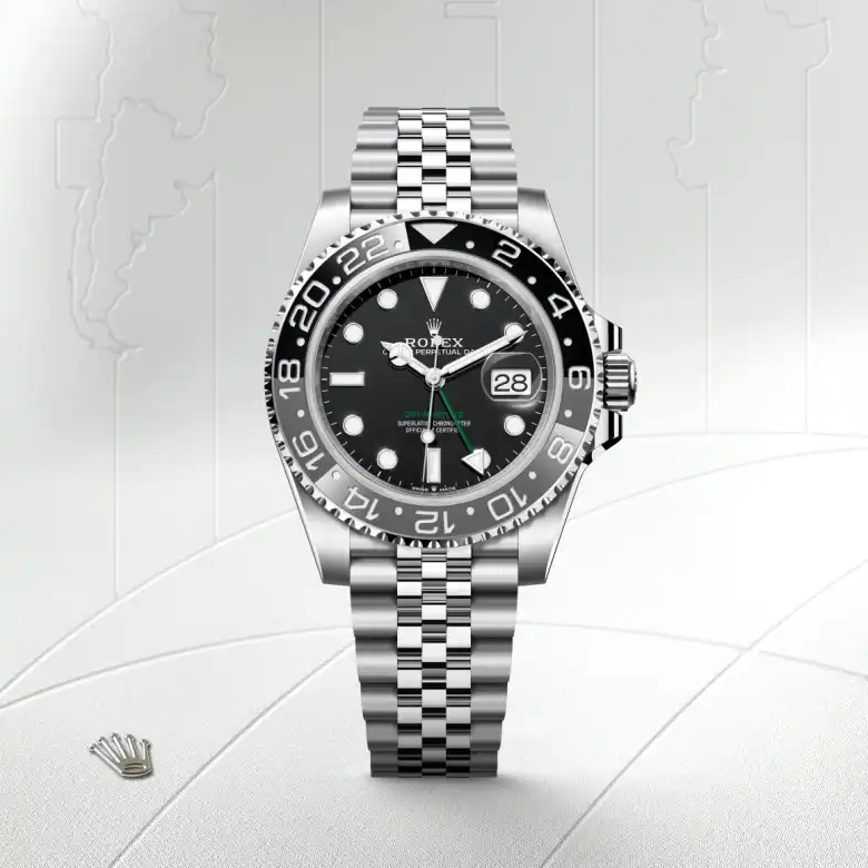Rolex GMT-Master II in Oystersteel, M126710GRNR-0003 - Joseph-Anthony
