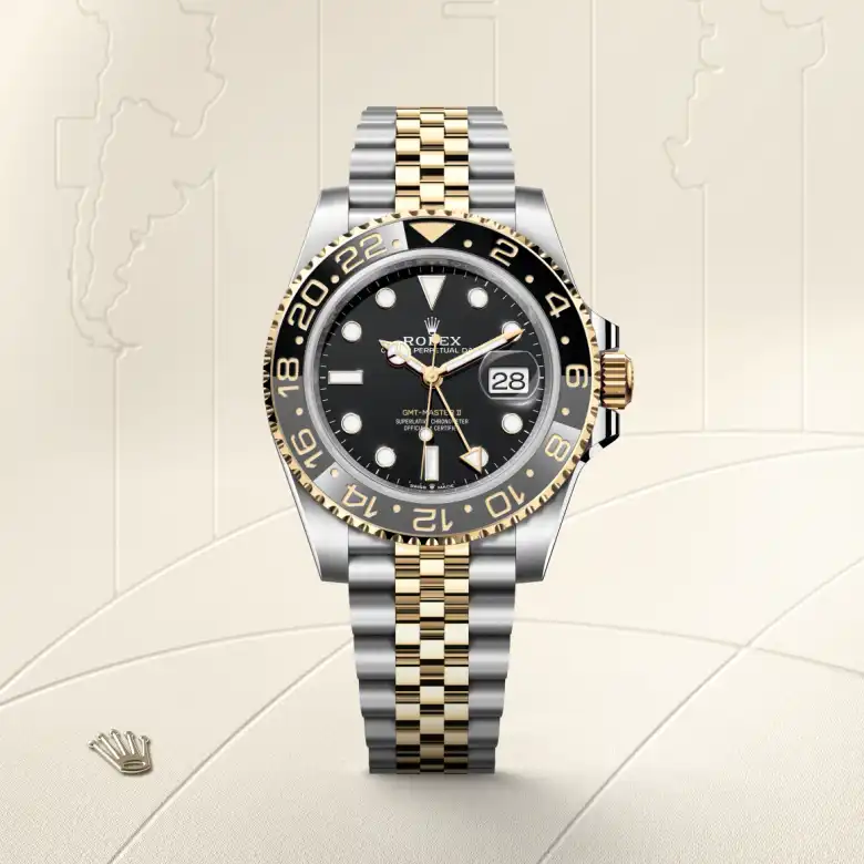 Rolex GMT-Master II in Yellow Rolesor - combination of Oystersteel and yellow gold, M126713GRNR-0001 - GemOro