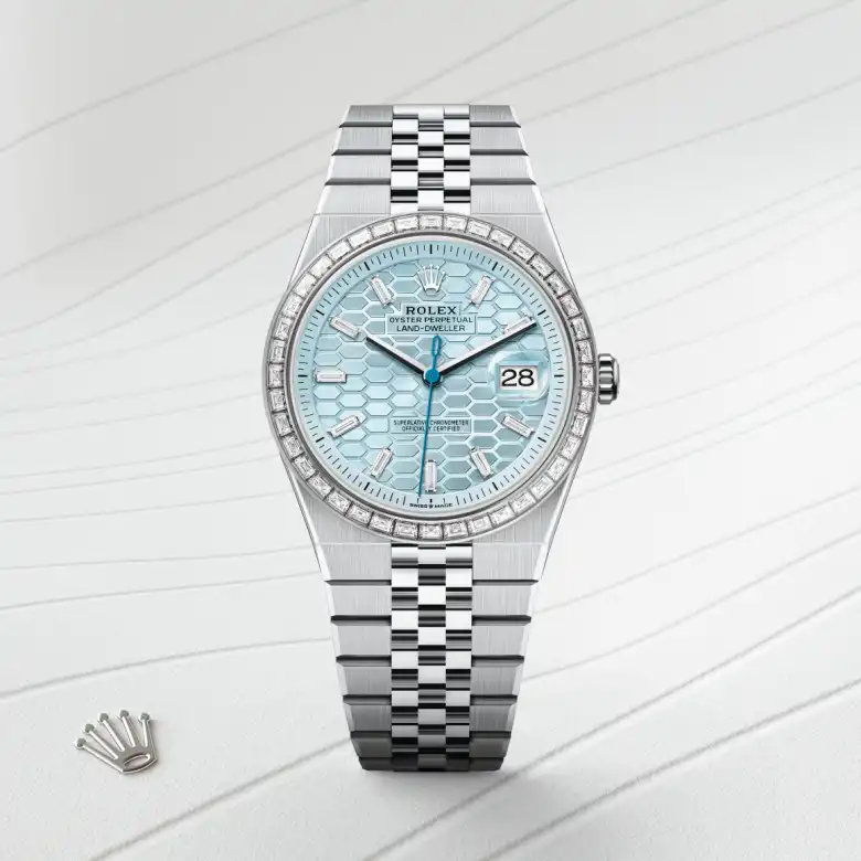 Rolex  in Platinum, M127386TBR-0001 - J. Vair Jewellers