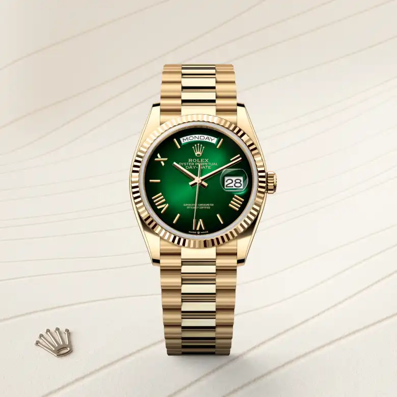 Rolex Day-Date in 18 ct yellow gold, M128238-0118 - Joseph-Anthony