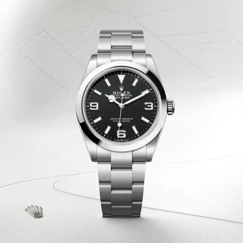 Rolex Explorer in Oystersteel, M224270-0001 - Nash Jewellers